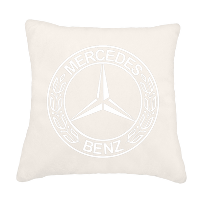 Puder mercedes benz - Hvid - KJoF - Sort nappa - 