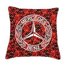 Puder mercedes benz - Rød busplys - KJoF - Sort nappa - 