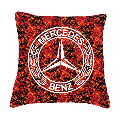 Puder mercedes benz - Rød busplys - KJoF - Sort nappa - 