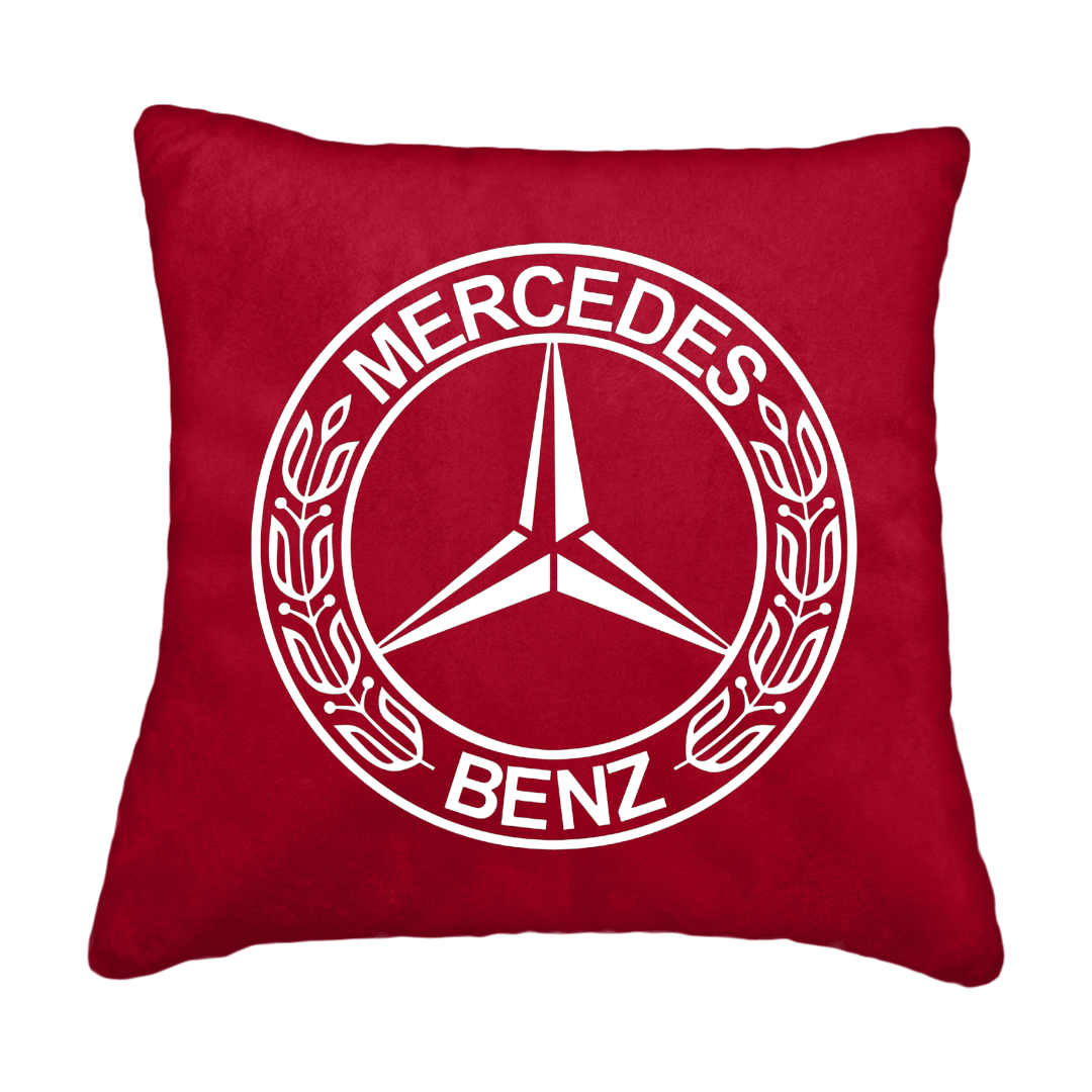 Puder mercedes benz - Rød - KJoF - Sort nappa - 