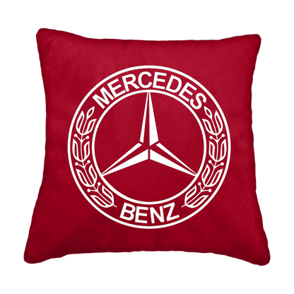 Puder mercedes benz - Rød - KJoF - Sort nappa - 