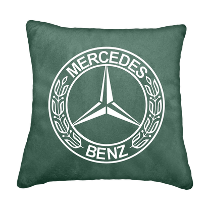 Puder mercedes benz - Skovgrøn - KJoF - Sort nappa - 