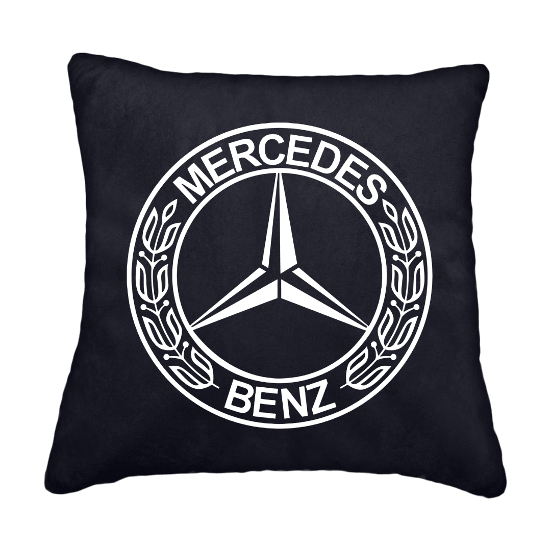 Puder mercedes benz - Stålgrå - KJoF - Sort nappa - 