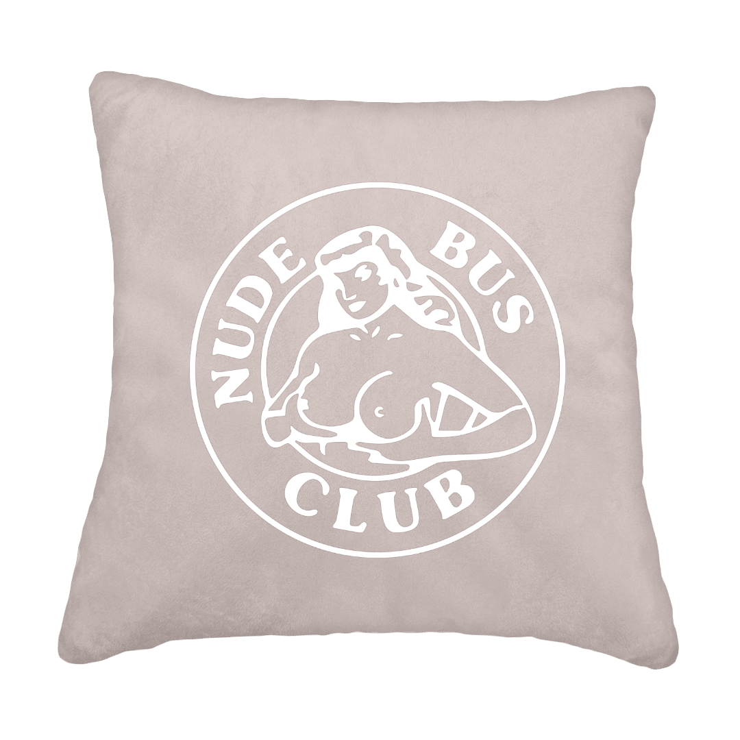 Puder nude bus club - Duegrå - KJoF - Sort nappa - 