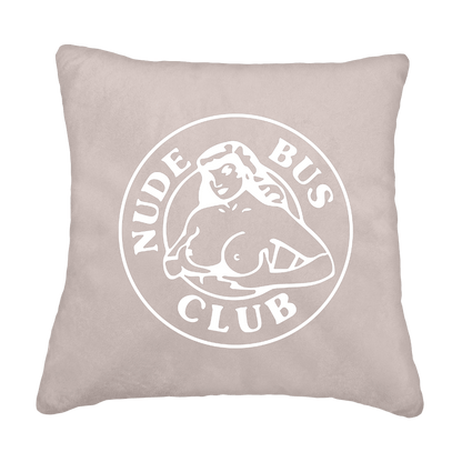 Puder nude bus club - Duegrå - KJoF - Sort nappa - 