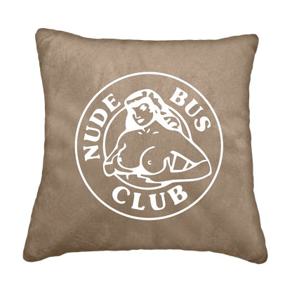 Puder nude bus club - Fossilgrå - KJoF - Sort nappa - 