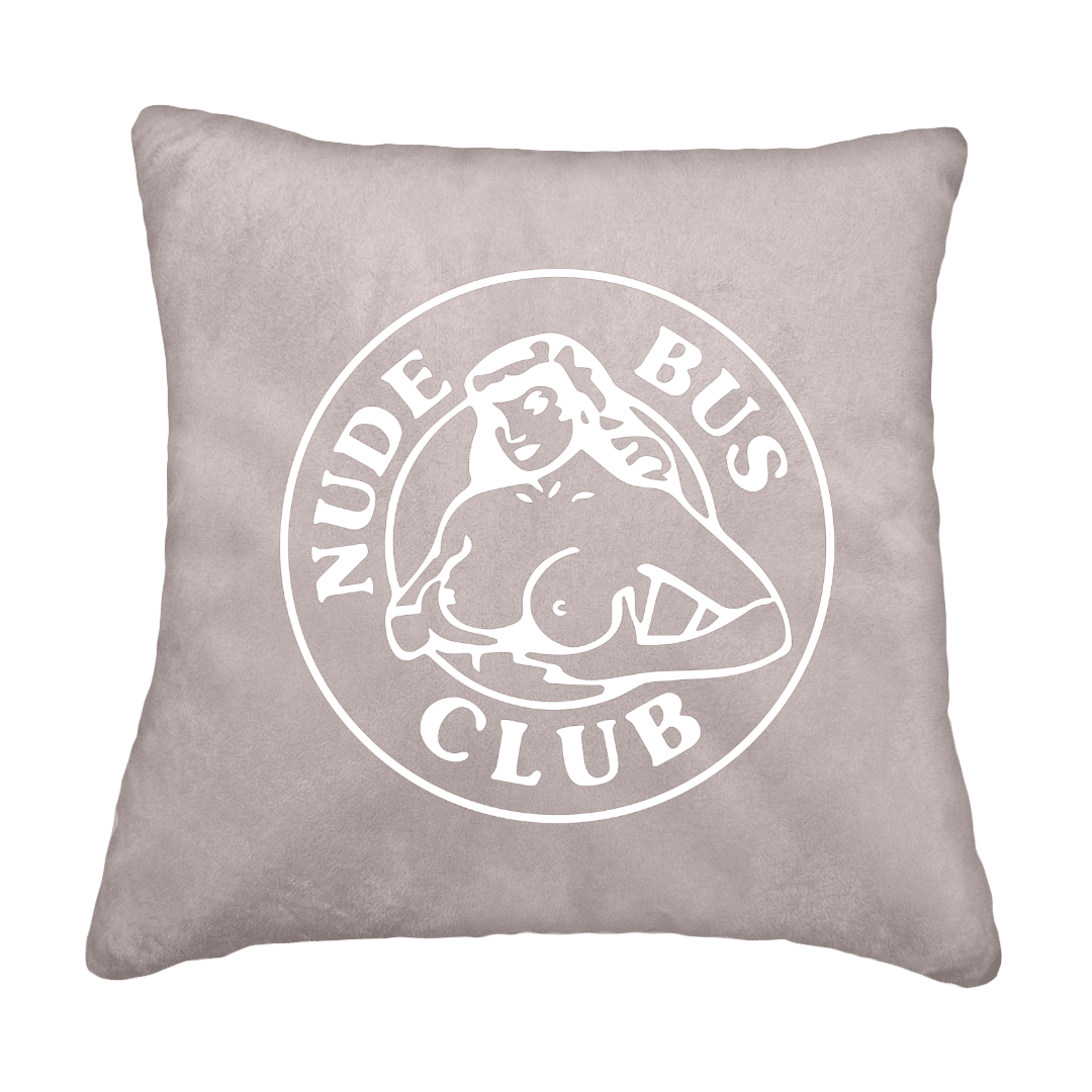 Puder nude bus club - Gråt - KJoF - Sort nappa - 