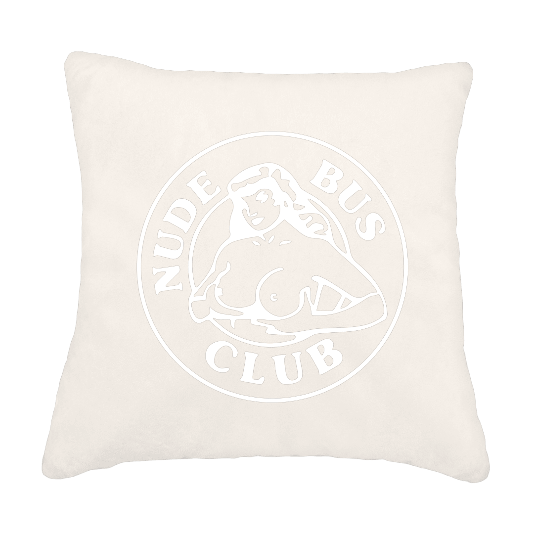 Puder nude bus club - Hvid - KJoF - Sort nappa - 