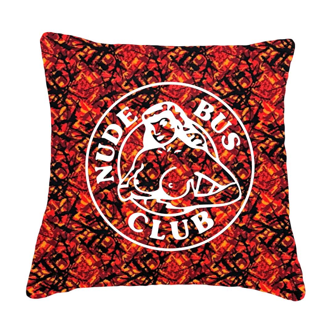 Puder nude bus club - Rød busplys - KJoF - Sort nappa - 