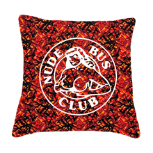 Puder nude bus club - Rød busplys - KJoF - Sort nappa - 