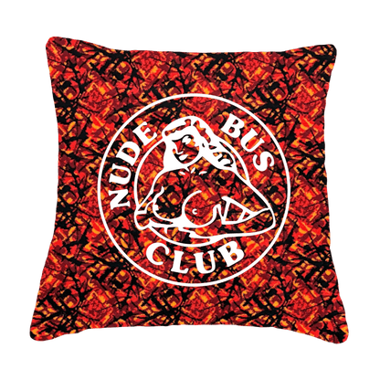 Puder nude bus club - Rød busplys - KJoF - Sort nappa - 