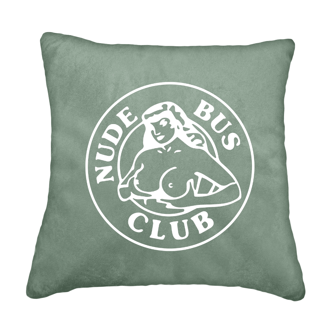 Puder nude bus club - Salviegrøn - KJoF - Sort nappa - 