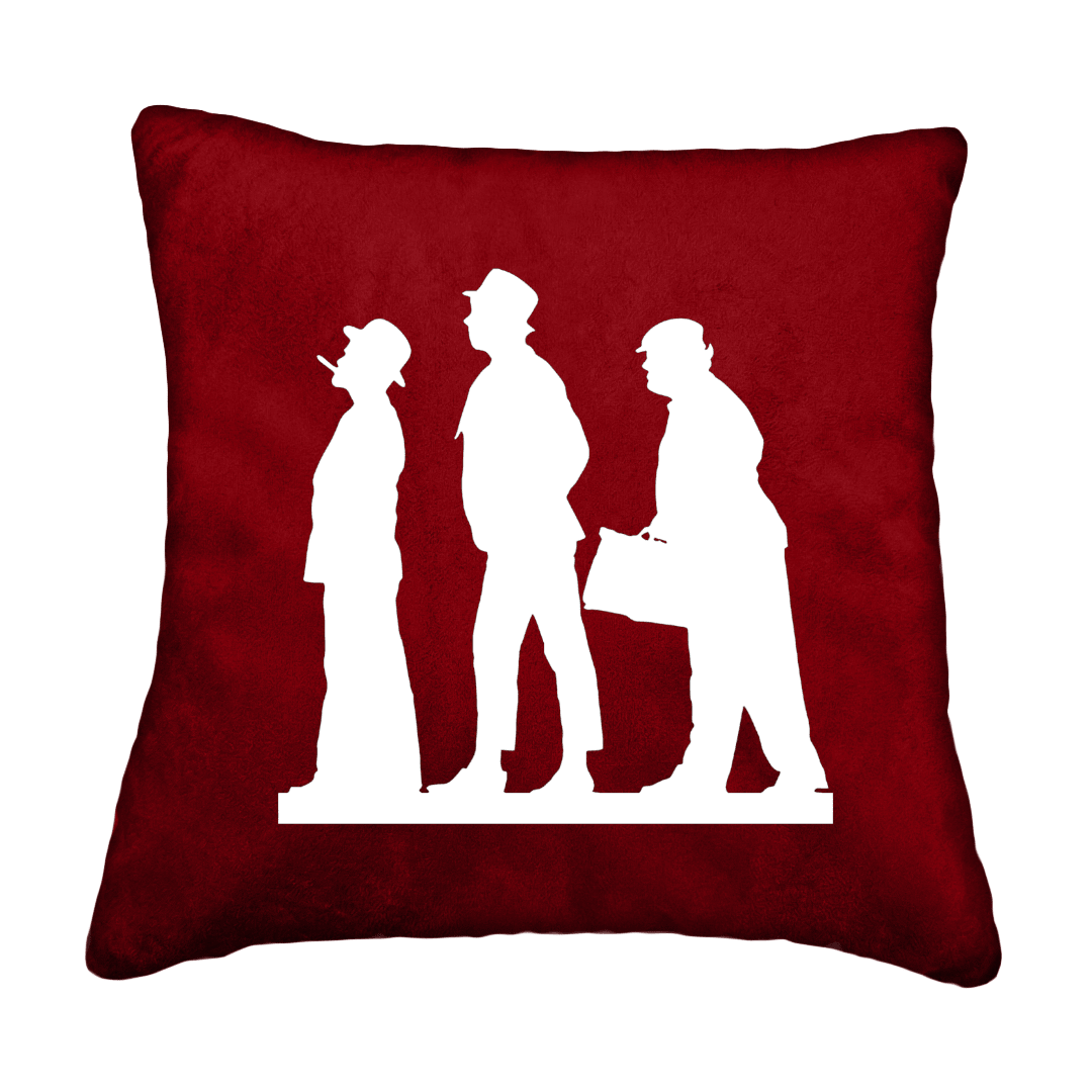 Puder olsen banden - Bordeaux - KJoF - Sort nappa - 