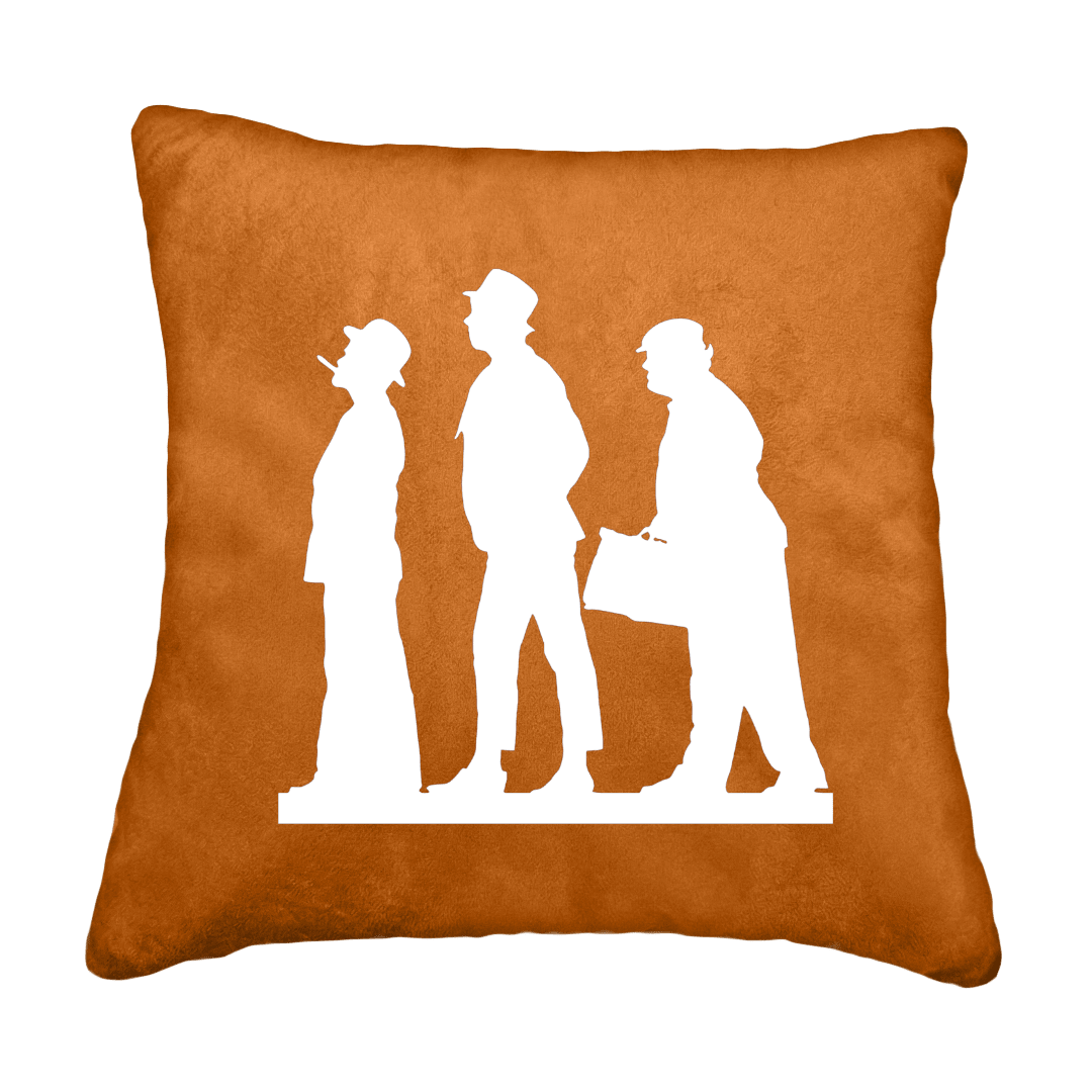 Puder olsen banden - Cognac - KJoF - Sort nappa - 