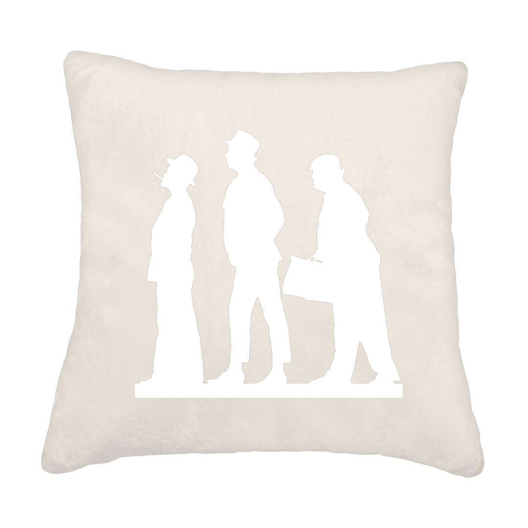 Puder olsen banden - Elfenben - KJoF - Sort nappa - 