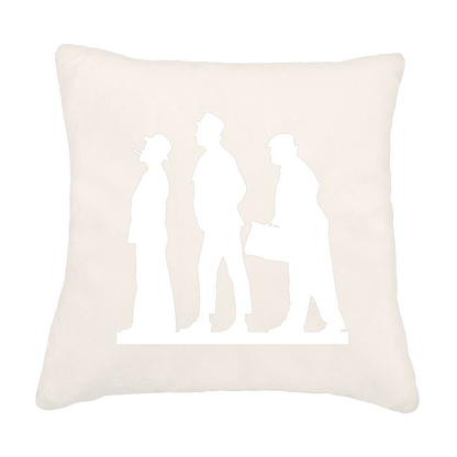 Puder olsen banden - Hvid - KJoF - Sort nappa - 