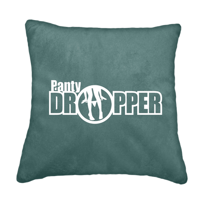 Puder panty dropper - Aronagrøn - KJoF - Sort nappa - 