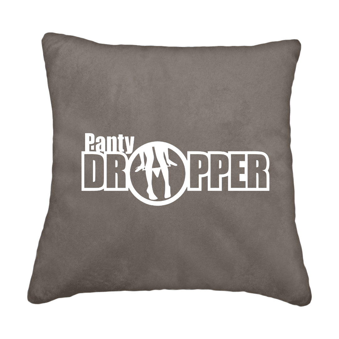 Puder panty dropper - Askegrå - KJoF - Sort nappa - 