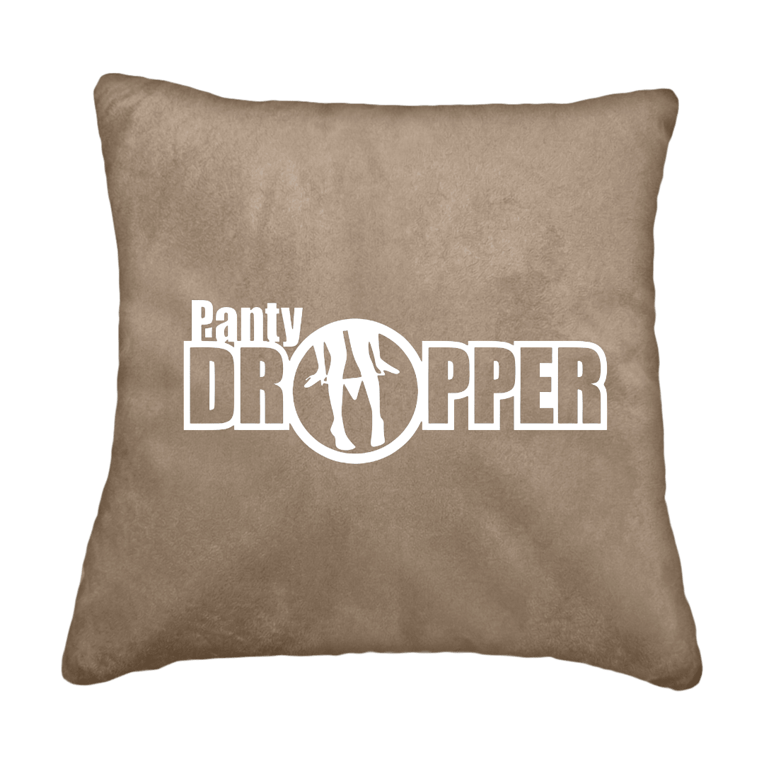 Puder panty dropper - Fossilgrå - KJoF - Sort nappa - 
