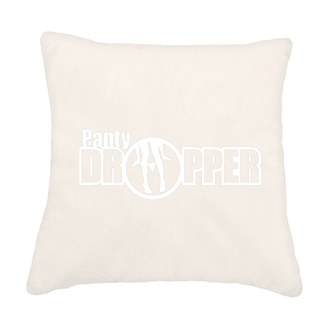 Puder panty dropper - Hvid - KJoF - Sort nappa - 