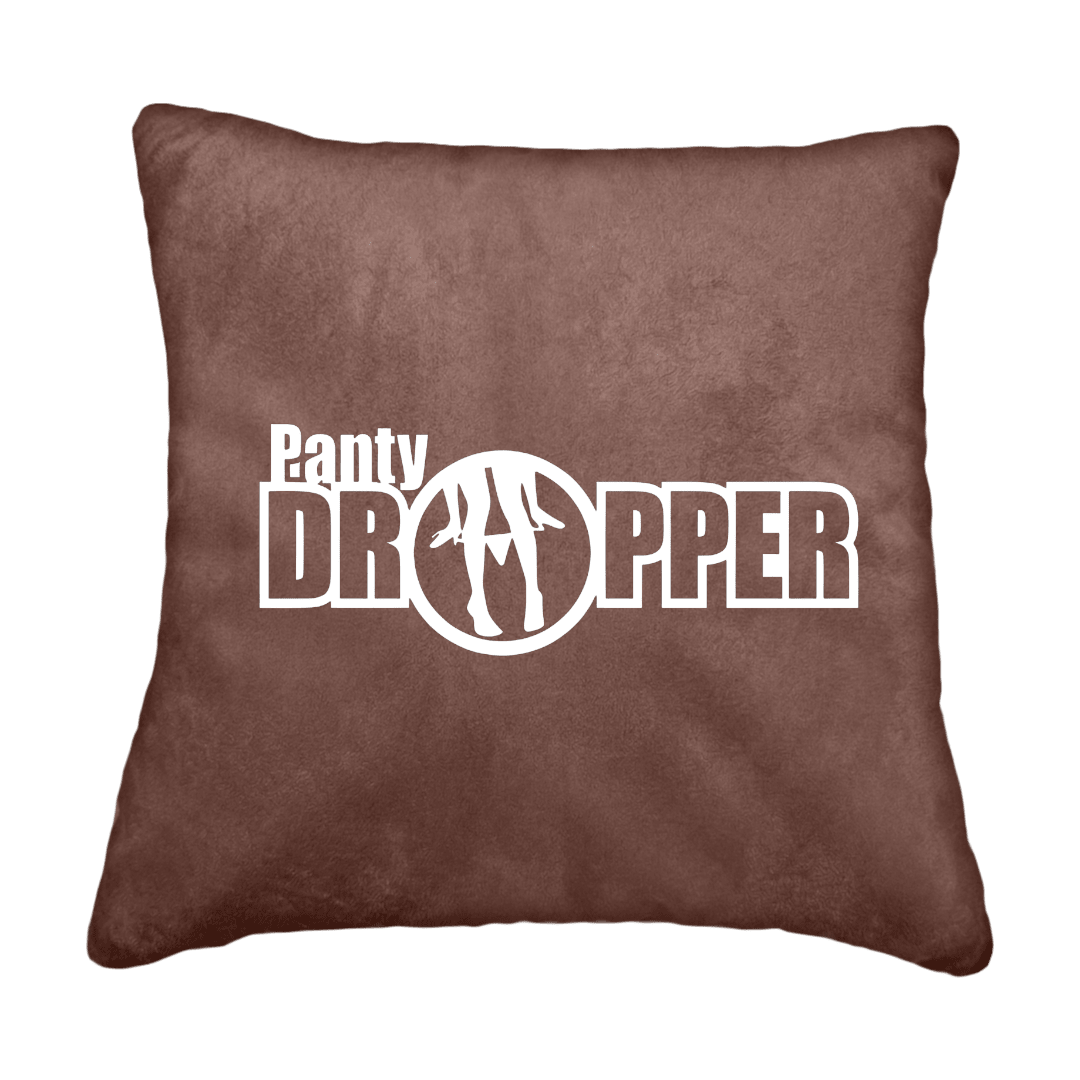 Puder panty dropper - Mokkabrun - KJoF - Sort nappa - 