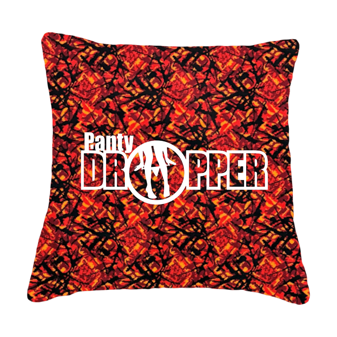 Puder panty dropper - Rød busplys - KJoF - Sort nappa - 