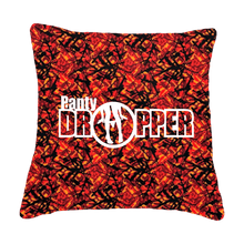Puder panty dropper - Rød busplys - KJoF - Sort nappa - 