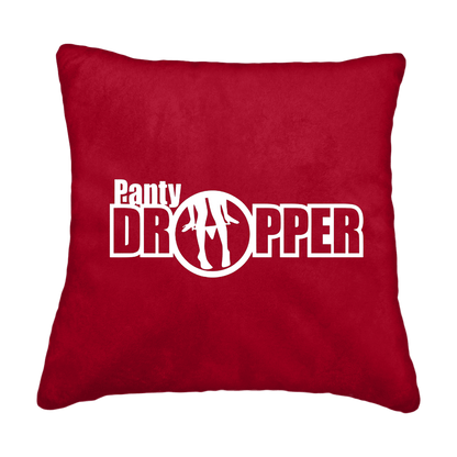 Puder panty dropper - Rød - KJoF - Sort nappa - 