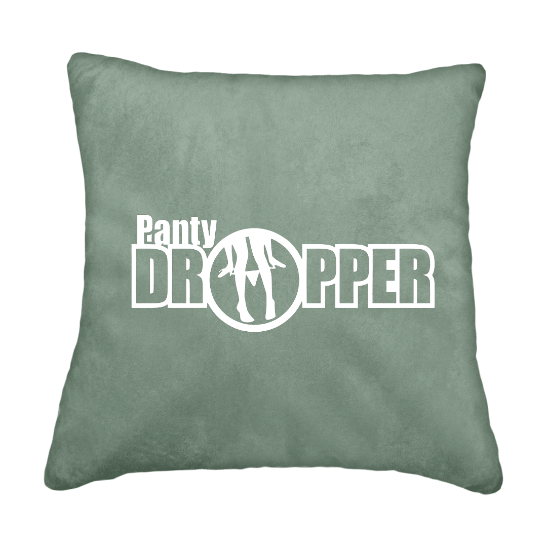 Puder panty dropper - Salviegrøn - KJoF - Sort nappa - 