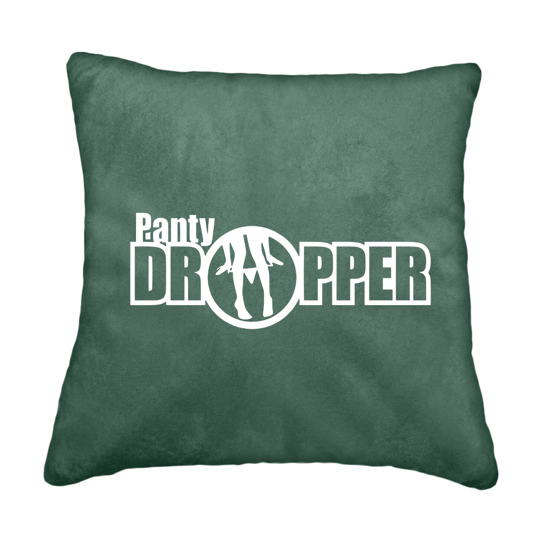 Puder panty dropper - Skovgrøn - KJoF - Sort nappa - 