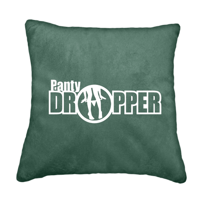 Puder panty dropper - Skovgrøn - KJoF - Sort nappa - 