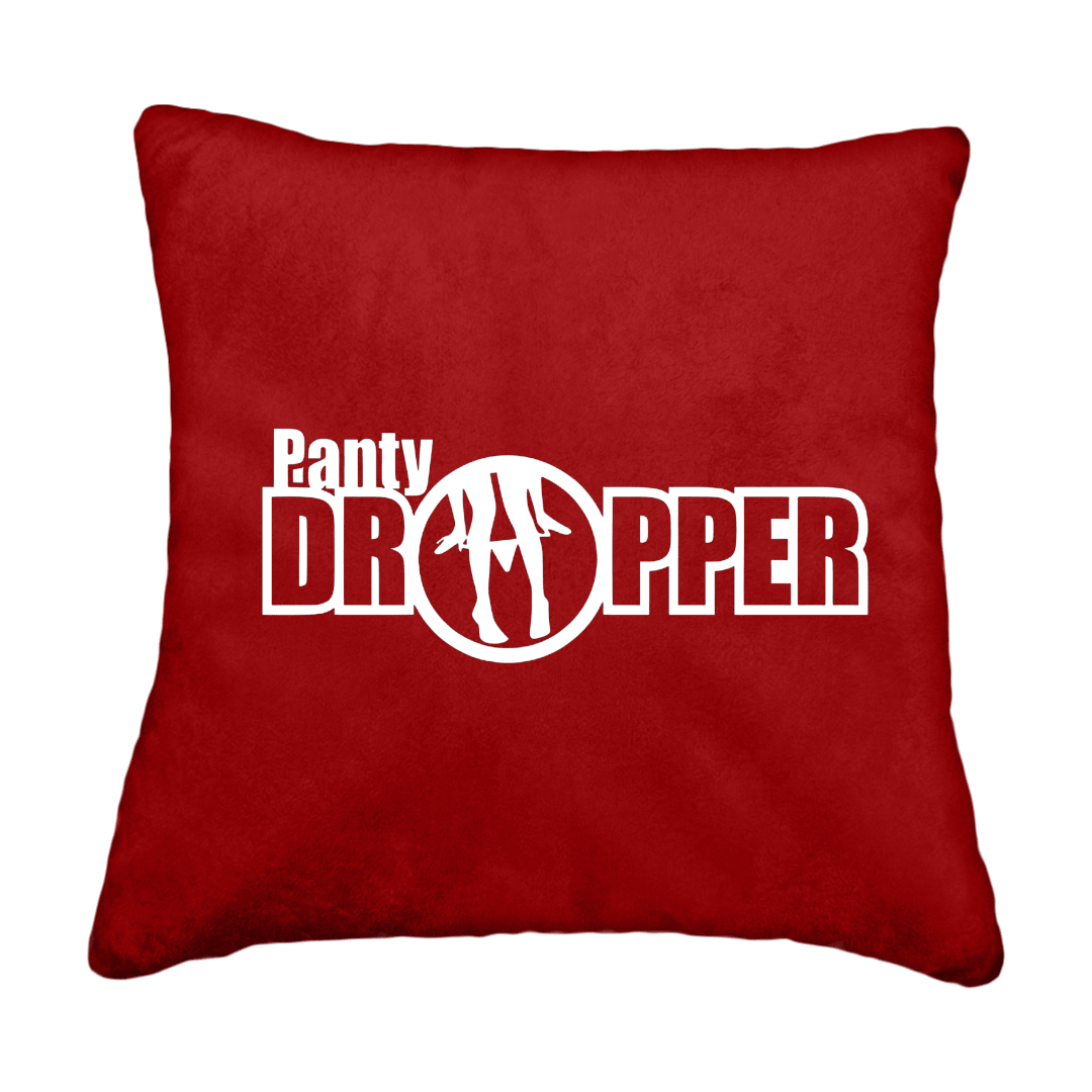 Puder panty dropper - Vinrød - KJoF - Sort nappa - 