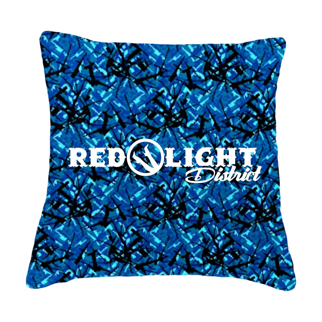 Puder red light district - Blå busplys - KJoF - Sort nappa - 