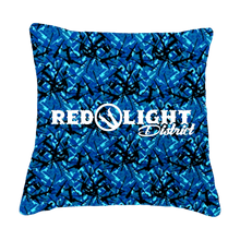 Puder red light district - Blå busplys - KJoF - Sort nappa - 