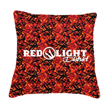Puder red light district - Rød busplys - KJoF - Sort nappa - 