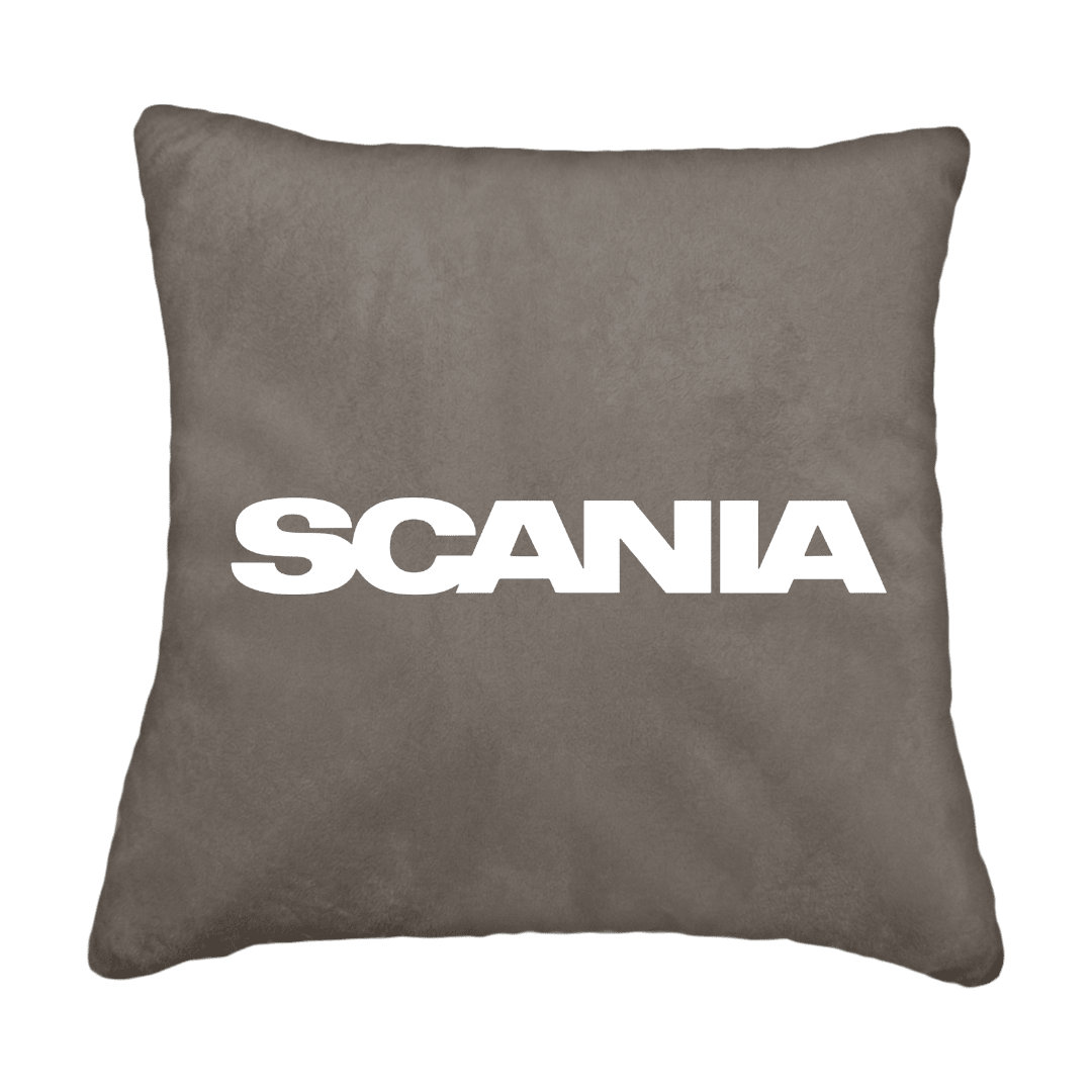 Puder scania - Askegrå - KJoF - Sort nappa - 