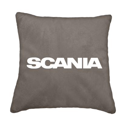 Puder scania - Askegrå - KJoF - Sort nappa - 