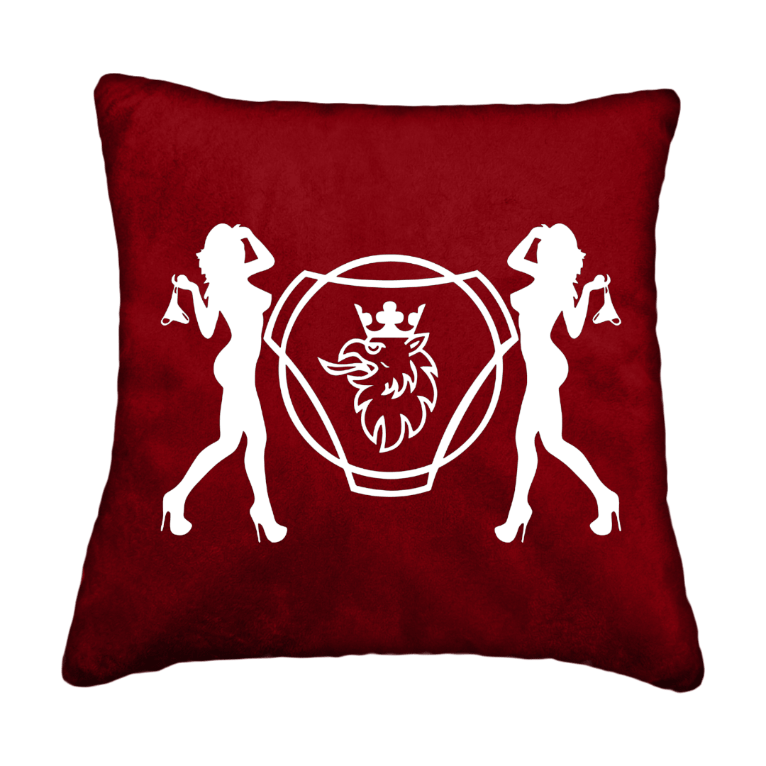 Puder scania damer - Bordeaux - KJoF - Sort nappa - 