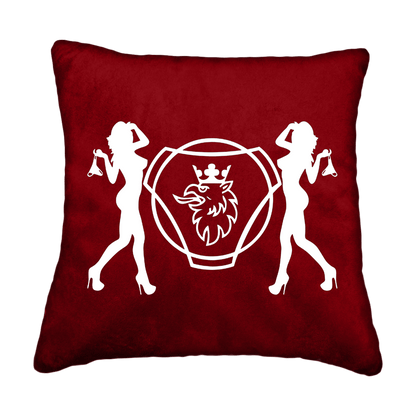 Puder scania damer - Bordeaux - KJoF - Sort nappa - 