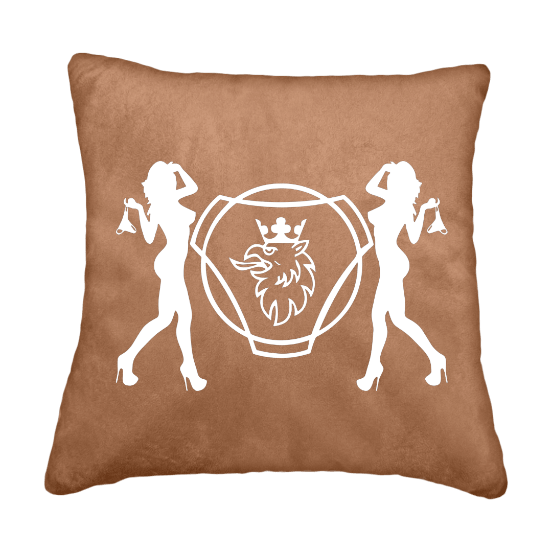 Puder scania damer - Brun - KJoF - Sort nappa - 