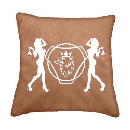 Puder scania damer - Brun - KJoF - Sort nappa - 