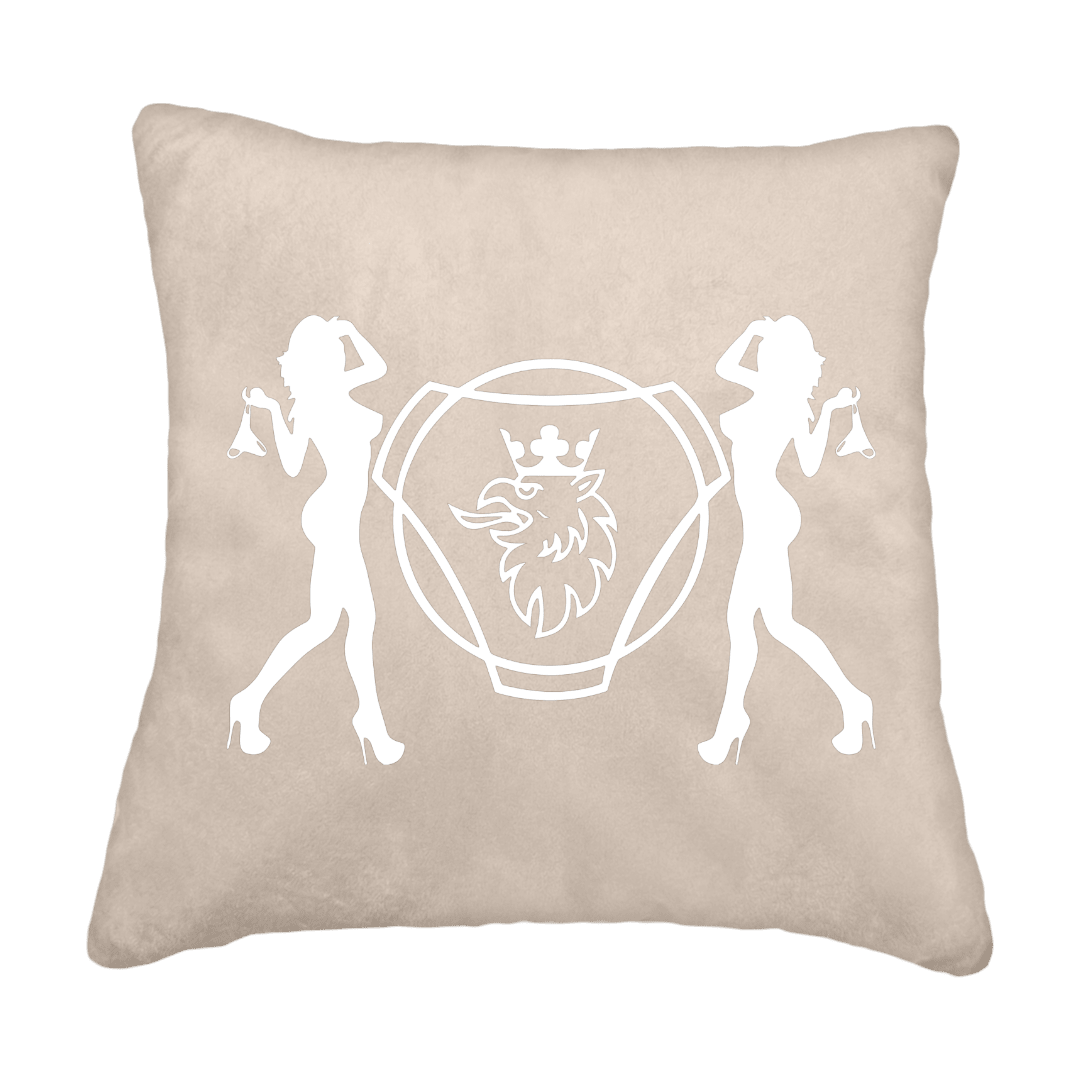 Puder scania damer - Cream - KJoF - Sort nappa - 
