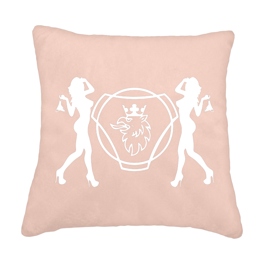 Puder scania damer - Puderpink - KJoF - Sort nappa - 