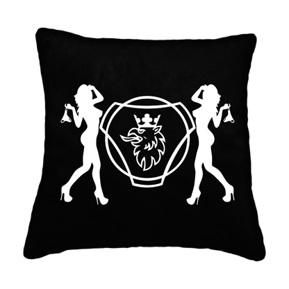 Puder scania damer - Sort - KJoF - Sort nappa - 