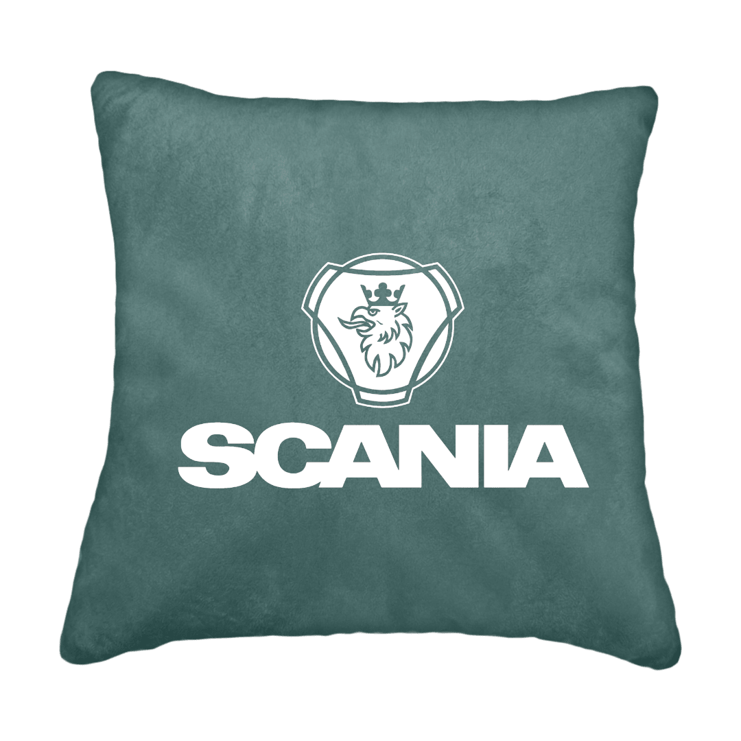 Puder scania griff - Aronagrøn - KJoF - Sort nappa - 