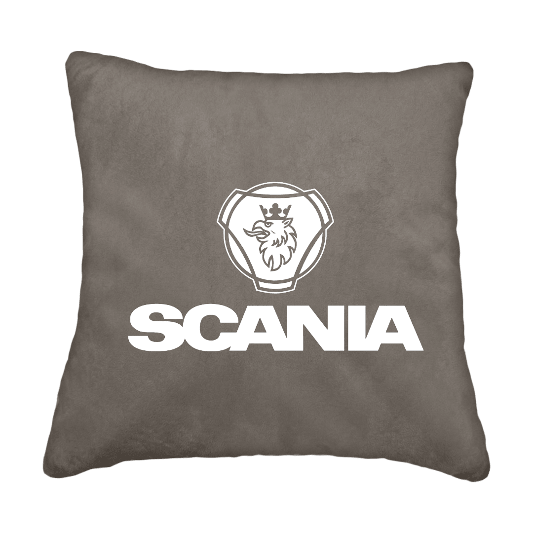 Puder scania griff - Askegrå - KJoF - Sort nappa - 