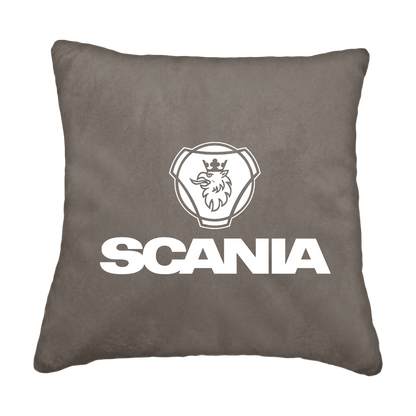 Puder scania griff - Askegrå - KJoF - Sort nappa - 