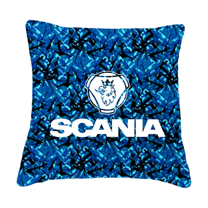 Puder scania griff - Blå busplys - KJoF - Sort nappa - 