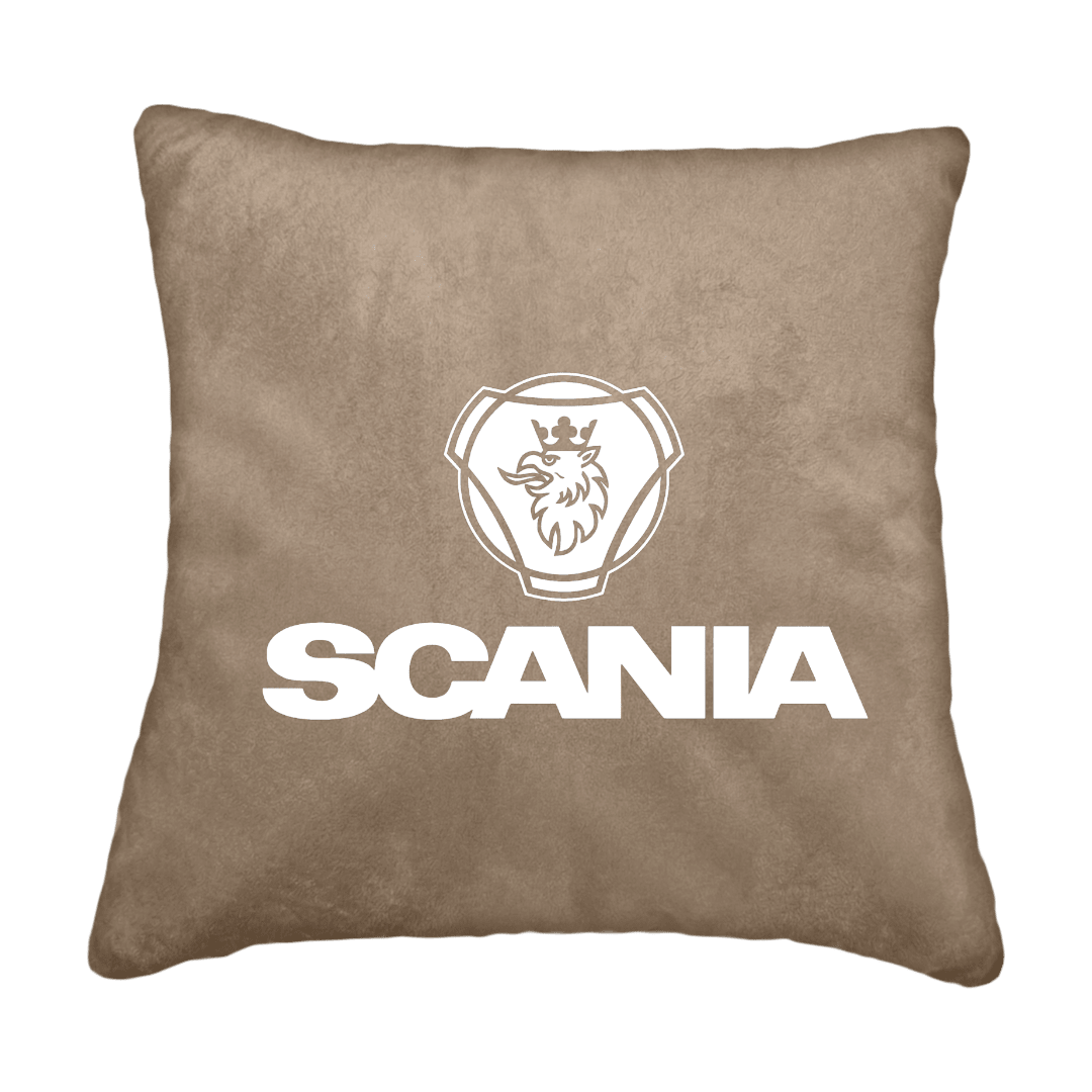 Puder scania griff - Fossilgrå - KJoF - Sort nappa - 
