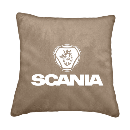 Puder scania griff - Fossilgrå - KJoF - Sort nappa - 